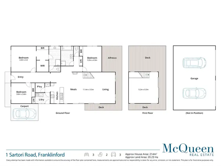 Floorplan of Homely house listing, 1 Sartori Road, Franklinford VIC 3461