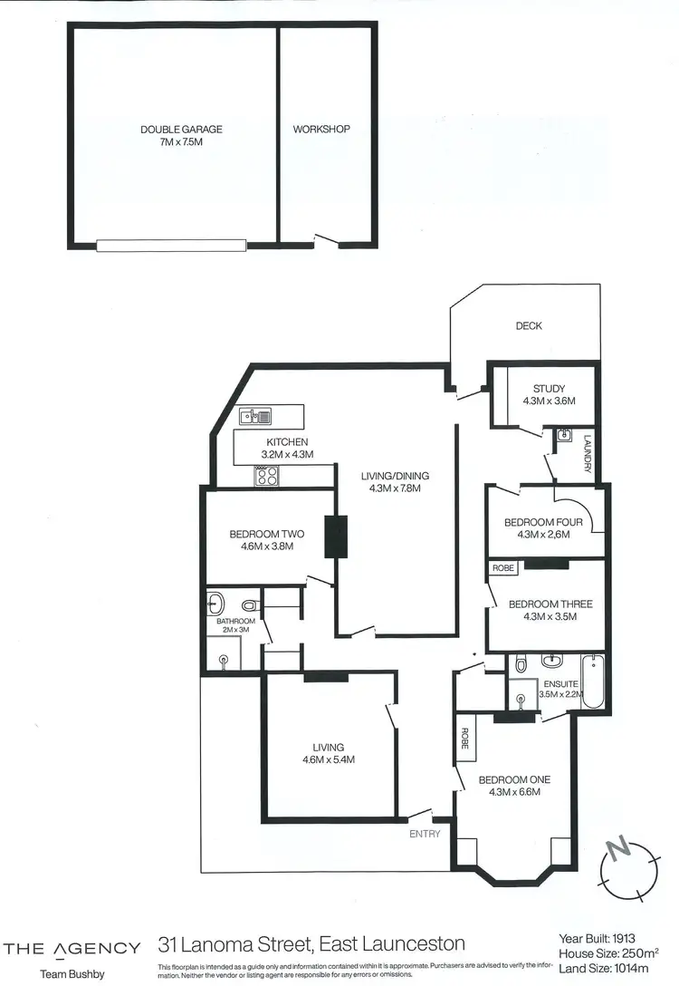 Floorplan of Homely house listing, 31 Lanoma Street, East Launceston TAS 7250
