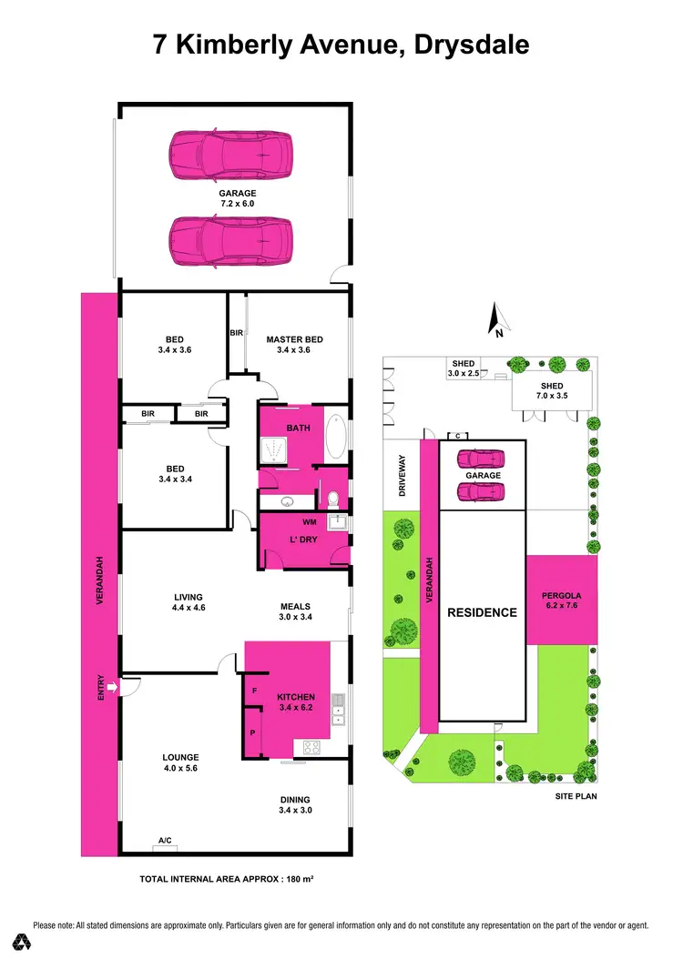 Floorplan of Homely house listing, 7 Kimberley Avenue, Drysdale VIC 3222