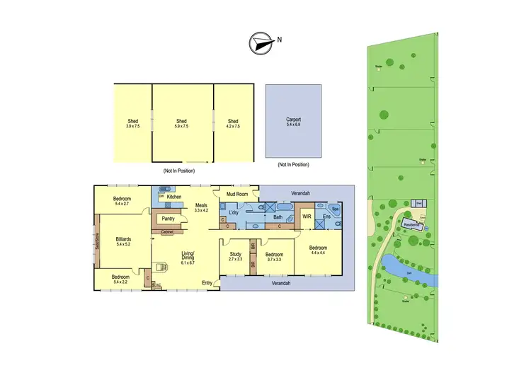 Floorplan of Homely house listing, 1579 Melba Highway, Dixons Creek VIC 3775