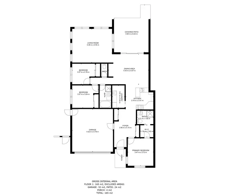 Floorplan of Homely house listing, 1/22 Demda Circuit, Lyons NT 810