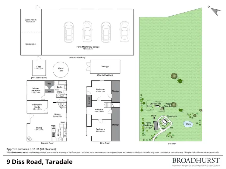 Floorplan of Homely house listing, 9 Diss Road, Taradale VIC 3447