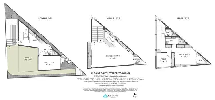 Floorplan of Homely house listing, 12 St Osyth Street, Toowong QLD 4066