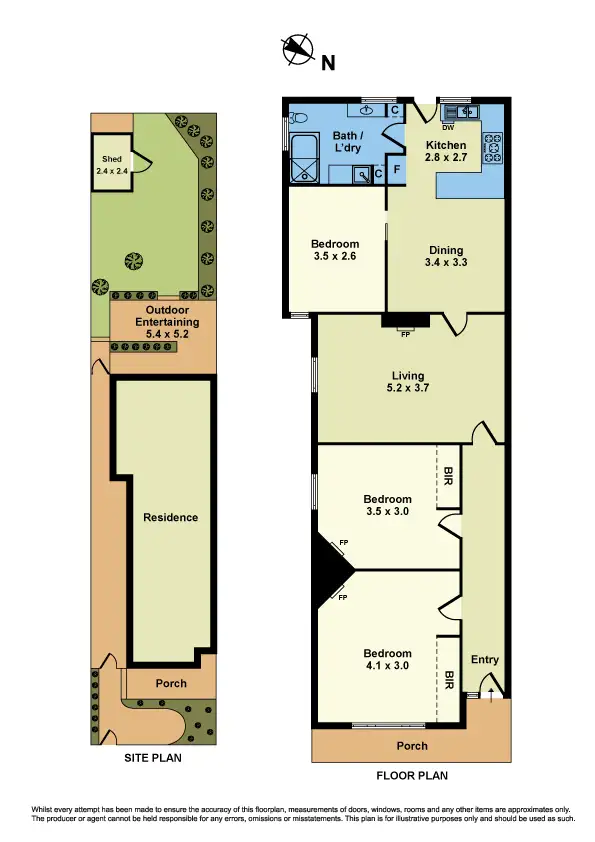 Floorplan of Homely house listing, 171 Melbourne Road, Williamstown VIC 3016