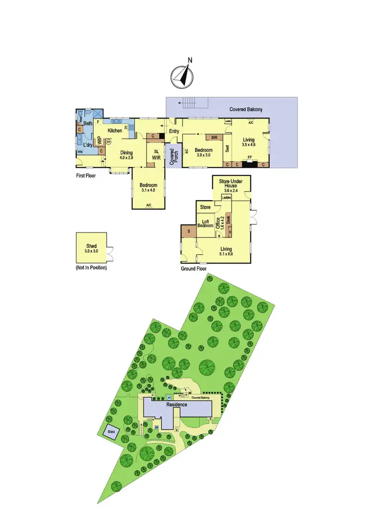 Floorplan of Homely house listing, 28-30 Meander Road, Hurstbridge VIC 3099