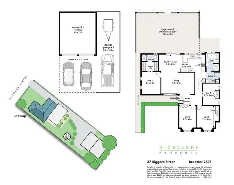 Floorplan of Homely house listing, 37 Biggera Street, Braemar NSW 2575