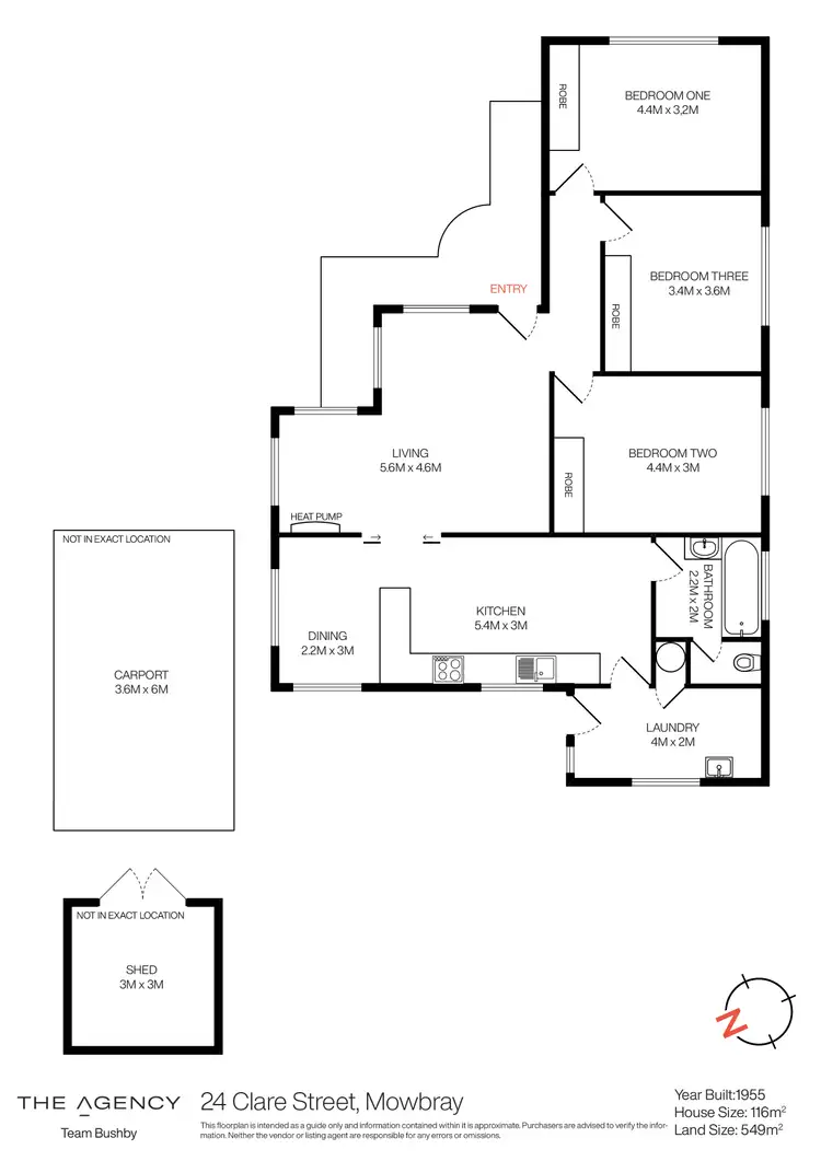 Floorplan of Homely house listing, 24 Clare Street, Mowbray TAS 7248