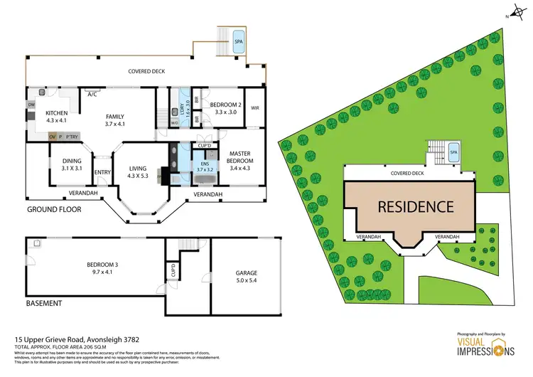 Floorplan of Homely house listing, 15 Upper Grieve Road, Avonsleigh VIC 3782