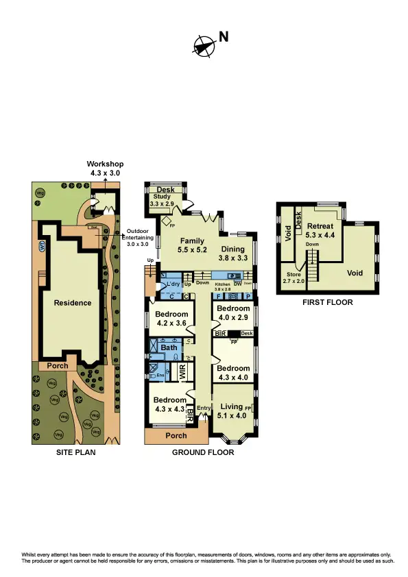 Floorplan of Homely house listing, 117 Victoria Street, Williamstown VIC 3016