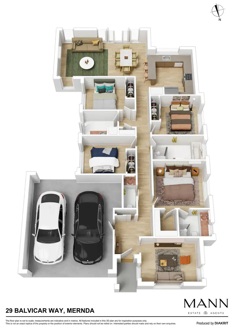 Floorplan of Homely house listing, 29 Balvicar Way, Mernda VIC 3754