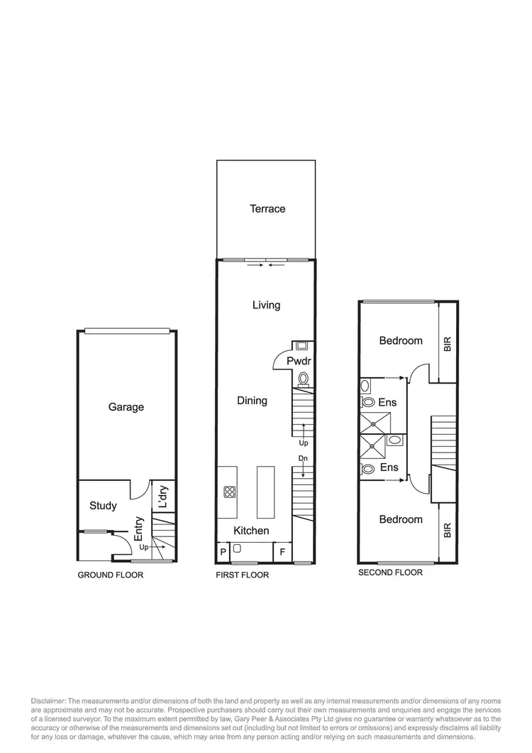 Floorplan of Homely townhouse listing, 5/47 Lansdowne Road, St Kilda East VIC 3183