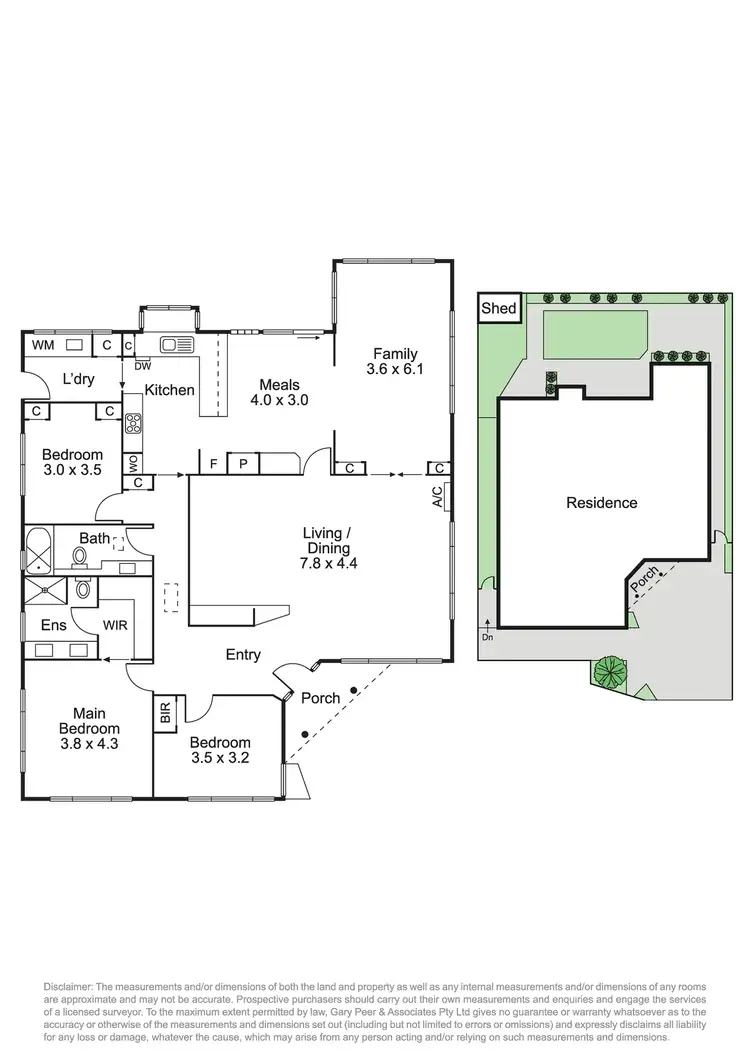 Floorplan of Homely unit listing, 2/25 Hopkins Street, Mckinnon VIC 3204