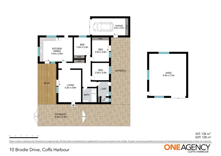 Floorplan of Homely house listing, 10 Brodie Drive, Coffs Harbour NSW 2450