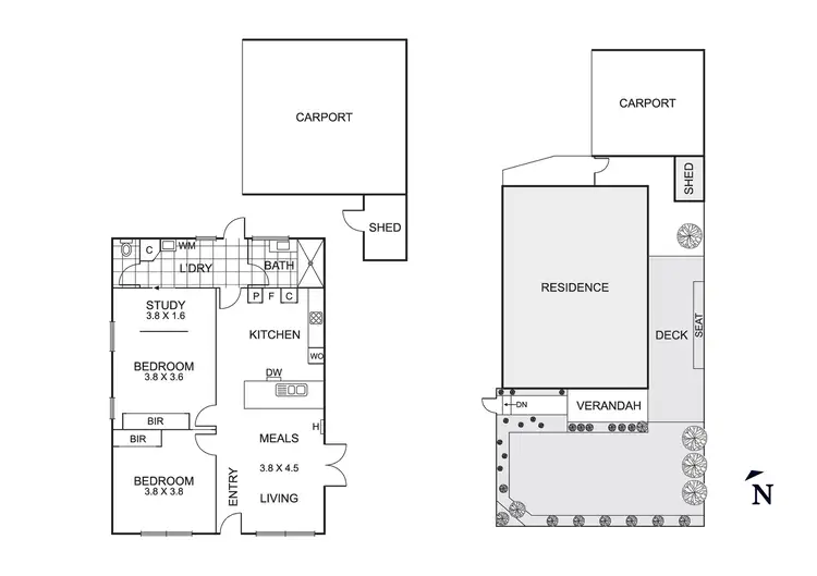 Floorplan of Homely house listing, 37 White Street, Parkdale VIC 3195