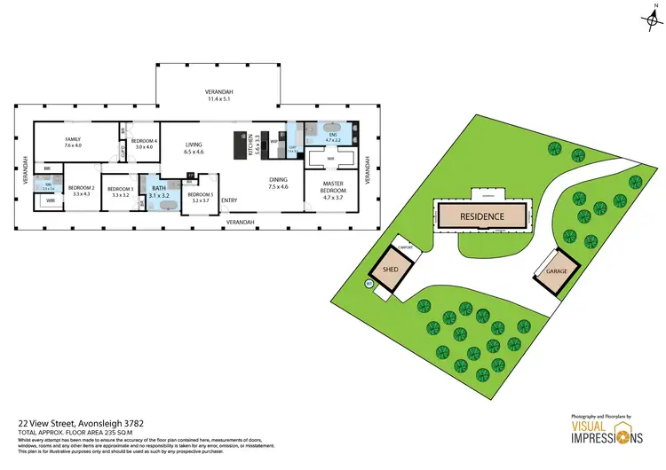 Floorplan of Homely house listing, 22 View Street, Avonsleigh VIC 3782