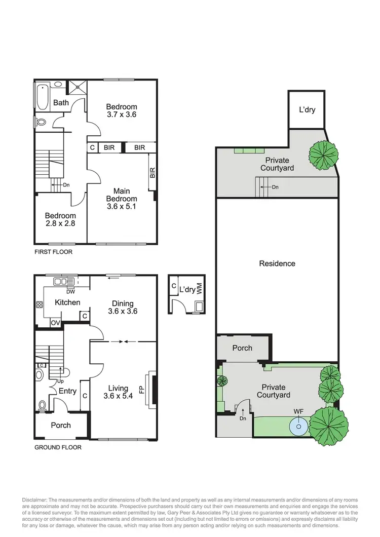 Floorplan of Homely townhouse listing, 3/52 Balaclava Road, St Kilda East VIC 3183