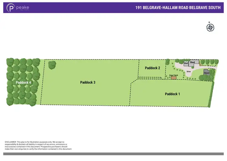Floorplan of Homely house listing, 191 Belgrave Hallam Road, Belgrave South VIC 3160