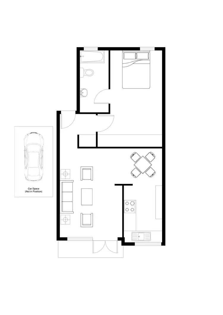 Floorplan of Homely unit listing, 4/19 Osborne Avenue, Glen Iris VIC 3146