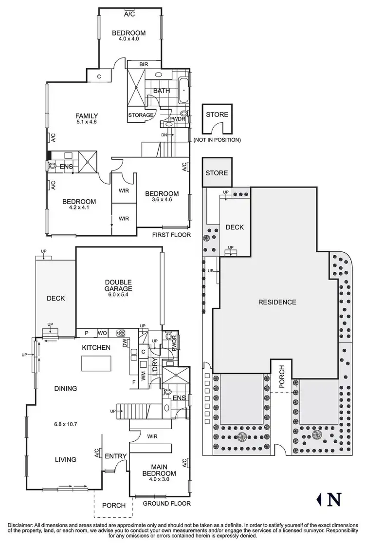 Floorplan of Homely townhouse listing, 1/15 Smiths Road, Templestowe VIC 3106