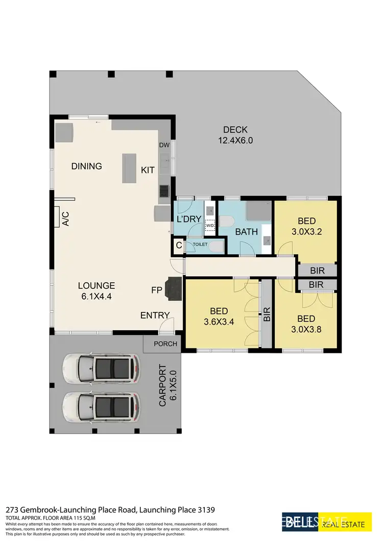 Floorplan of Homely house listing, 273 Gembrook Launching Place Road, Launching Place VIC 3139