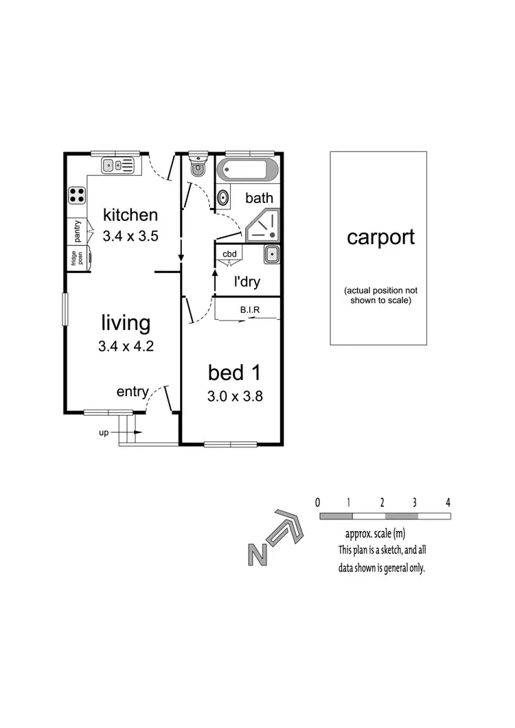 Floorplan of Homely apartment listing, 2/7 Turnbull Court, Ringwood VIC 3134