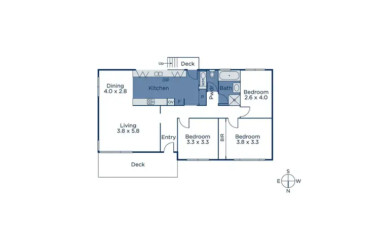 Floorplan of Homely house listing, 18 York Street, Blackburn South VIC 3130