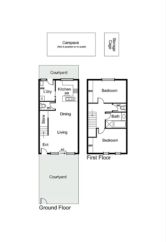 Floorplan of Homely apartment listing, 4/1204 Glen Huntly Road, Glen Huntly VIC 3163