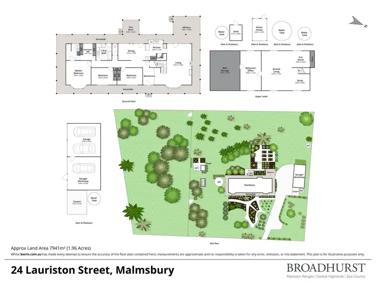 Floorplan of Homely house listing, 24 Lauriston Street, Malmsbury VIC 3446