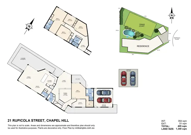 Floorplan of Homely house listing, 21 Rupicola Place, Chapel Hill QLD 4069