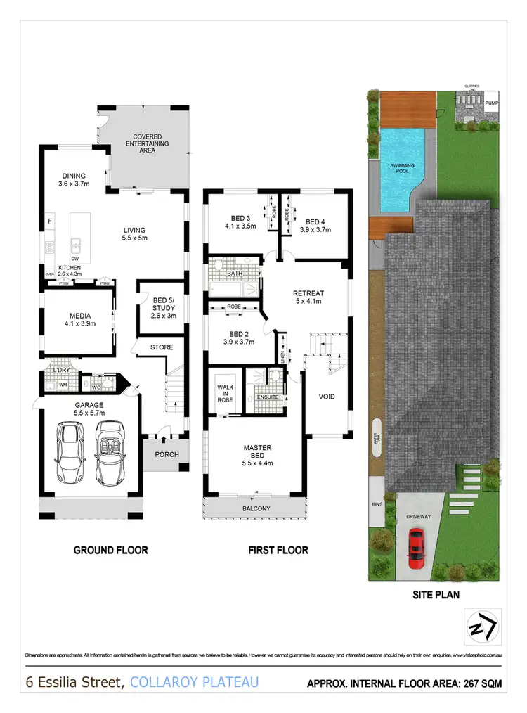 Floorplan of Homely house listing, 6 Essilia Street, Collaroy Plateau NSW 2097
