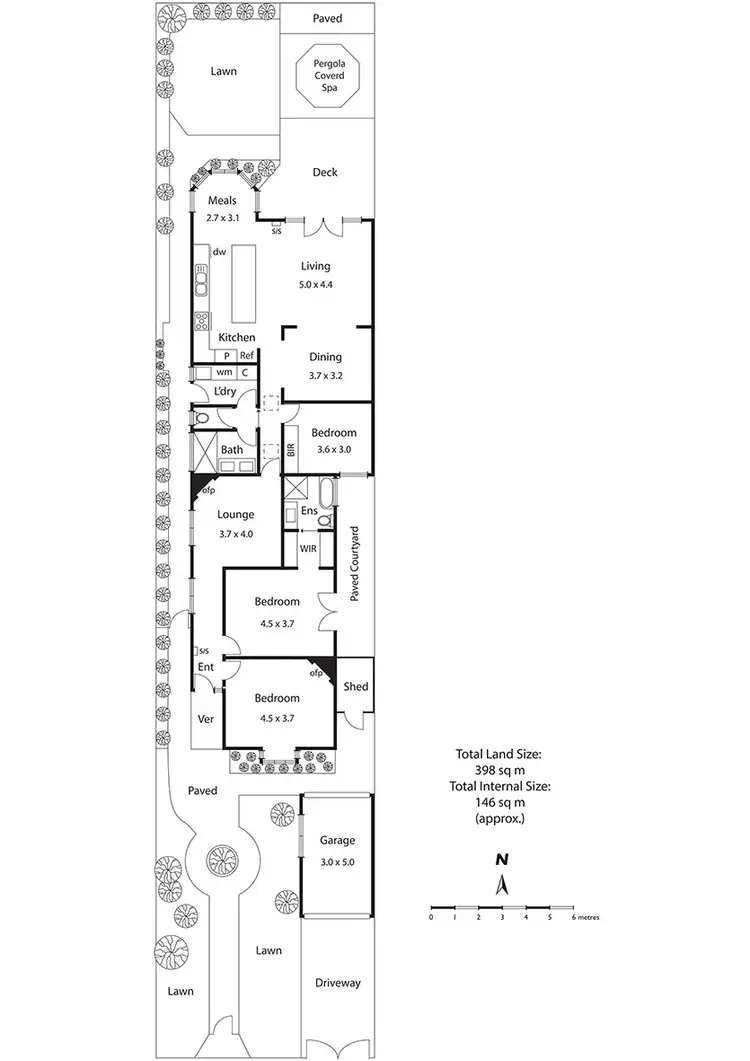 Floorplan of Homely house listing, 21 Hartington Street, Elsternwick VIC 3185