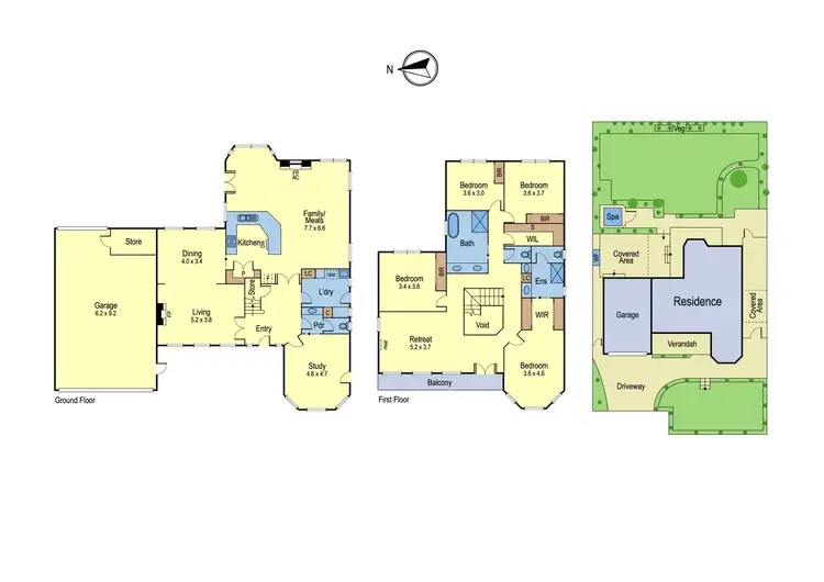 Floorplan of Homely house listing, 6 Billabong Court, Greensborough VIC 3088