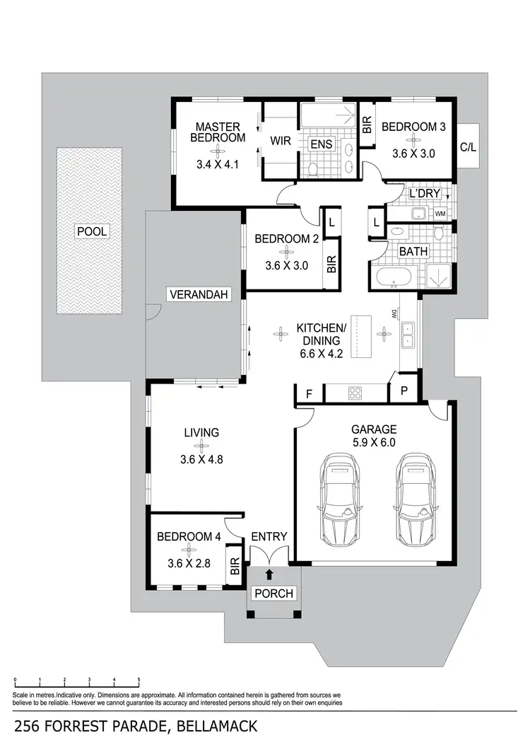 Floorplan of Homely house listing, 256 Forrest Parade, Bellamack NT 832