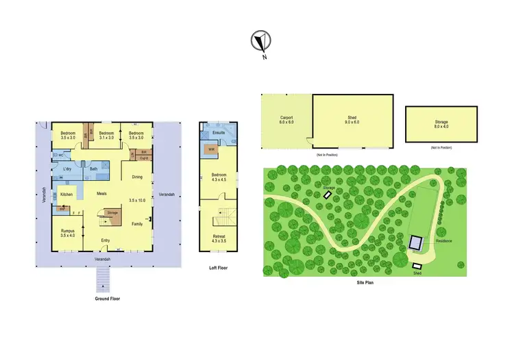 Floorplan of Homely house listing, 465 Seventh Avenue, Eden Park VIC 3757