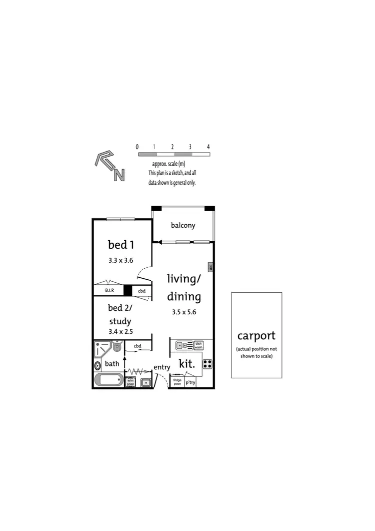 Floorplan of Homely apartment listing, 27/81-97 Mitcham Road, Donvale VIC 3111