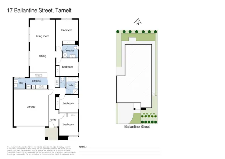 Floorplan of Homely house listing, 17 Ballantine Street, Tarneit VIC 3029