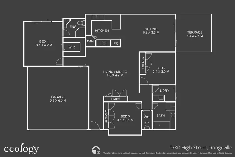 Floorplan of Homely unit listing, 9/30 High Street, Rangeville QLD 4350