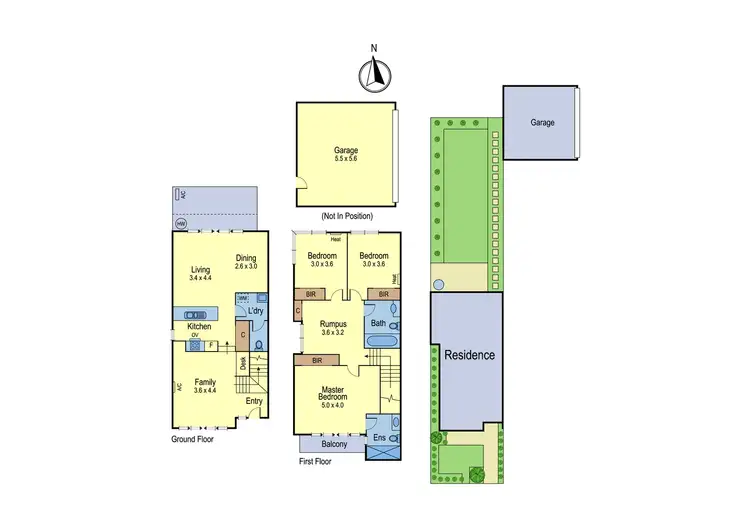 Floorplan of Homely house listing, 3 Princeton Terrace, Bundoora VIC 3083