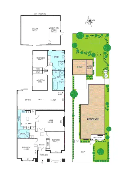Floorplan of Homely house listing, 2910 Murray Road, Mckinnon VIC 3204