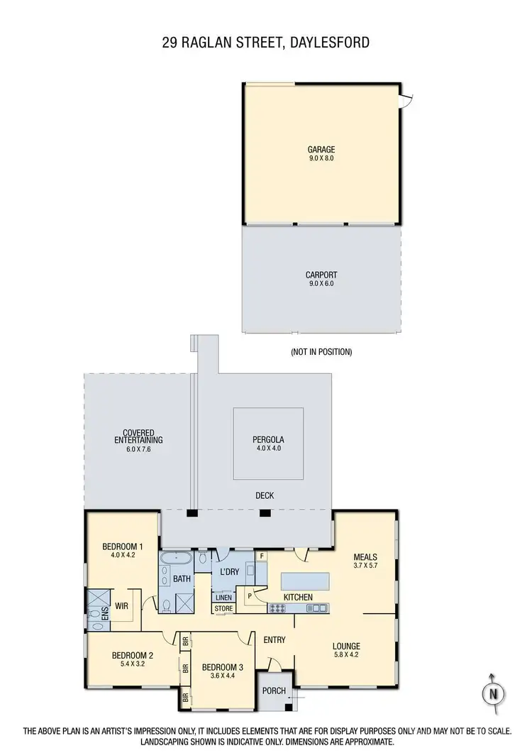 Floorplan of Homely house listing, 29 Raglan Street, Daylesford VIC 3460