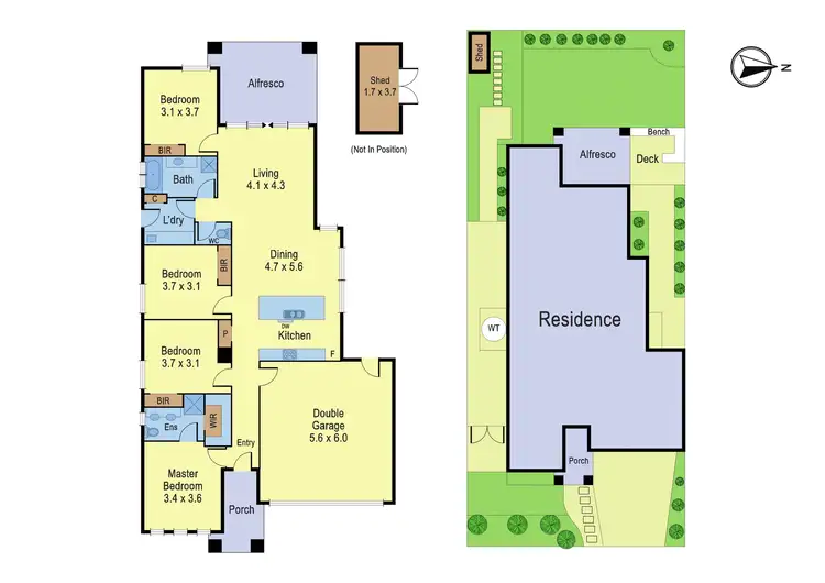 Floorplan of Homely house listing, 3 Kyarra Drive, Doreen VIC 3754