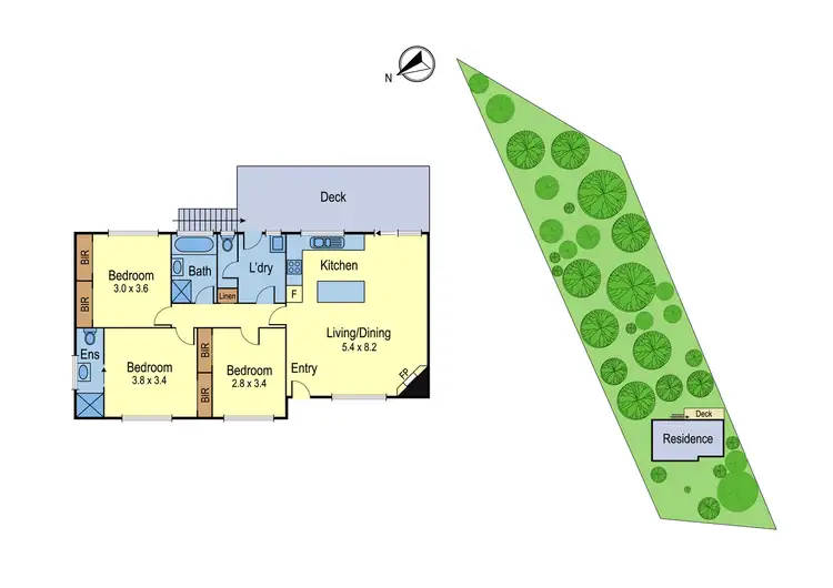 Floorplan of Homely house listing, 23 Shanklin Street, Hurstbridge VIC 3099