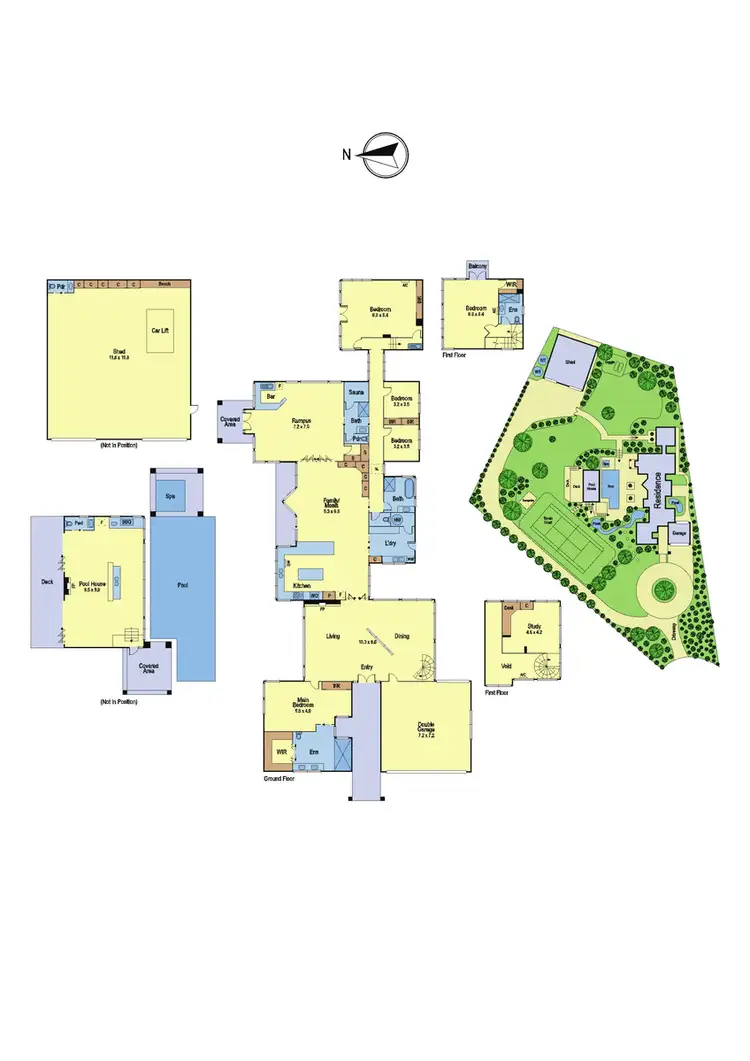 Floorplan of Homely house listing, 5 Palamino Court, Lower Plenty VIC 3093