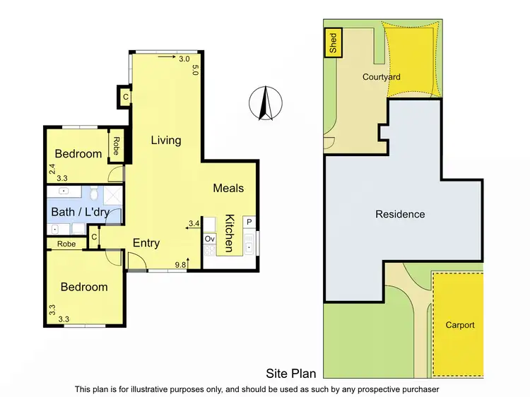 Floorplan of Homely unit listing, 11/43 Railway Parade, Eltham VIC 3095
