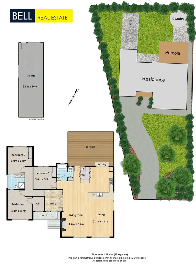 Floorplan of Homely house listing, 50 Richards Road, Montrose VIC 3765