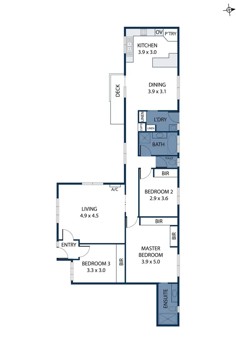Floorplan of Homely unit listing, 4/42 Birch Street, Bayswater VIC 3153