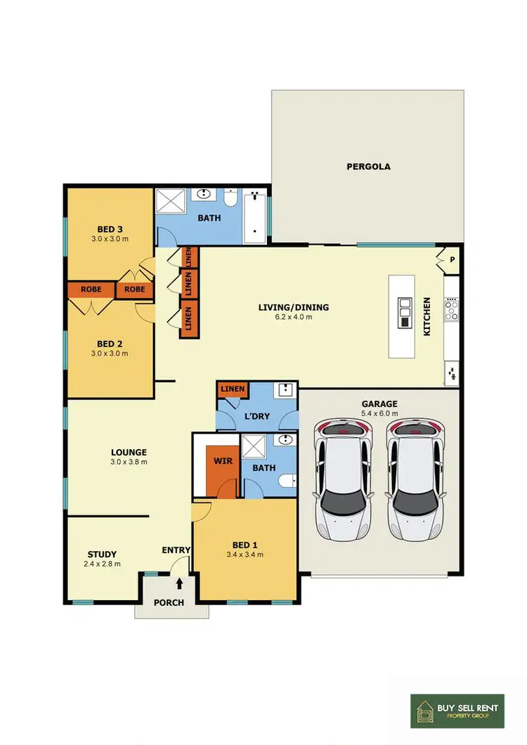 Floorplan of Homely house listing, 821 Tarneit Road, Tarneit VIC 3029