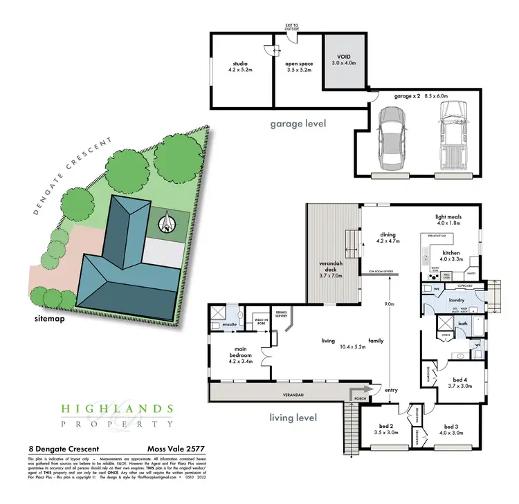 Floorplan of Homely house listing, 8 Dengate Crescent, Moss Vale NSW 2577