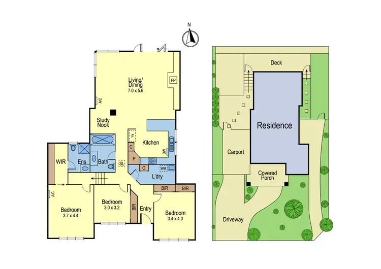 Floorplan of Homely house listing, 15 York Street, Eltham VIC 3095