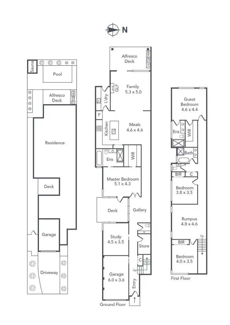 Floorplan of Homely house listing, 19 Rose Street, Sandringham VIC 3191